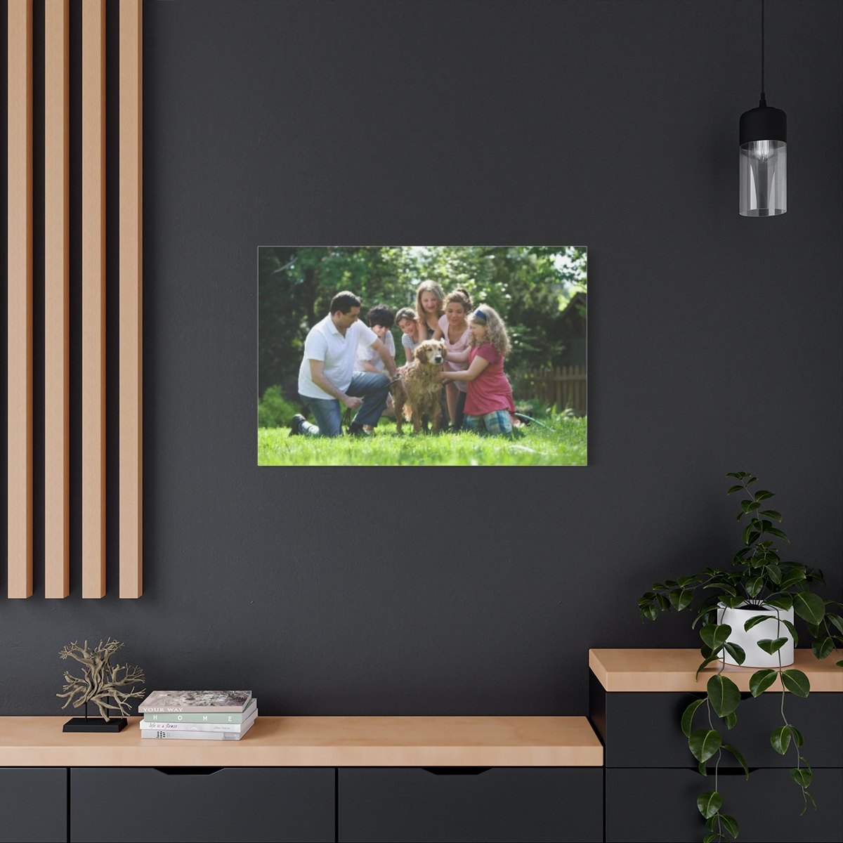 Canvas: In a setting