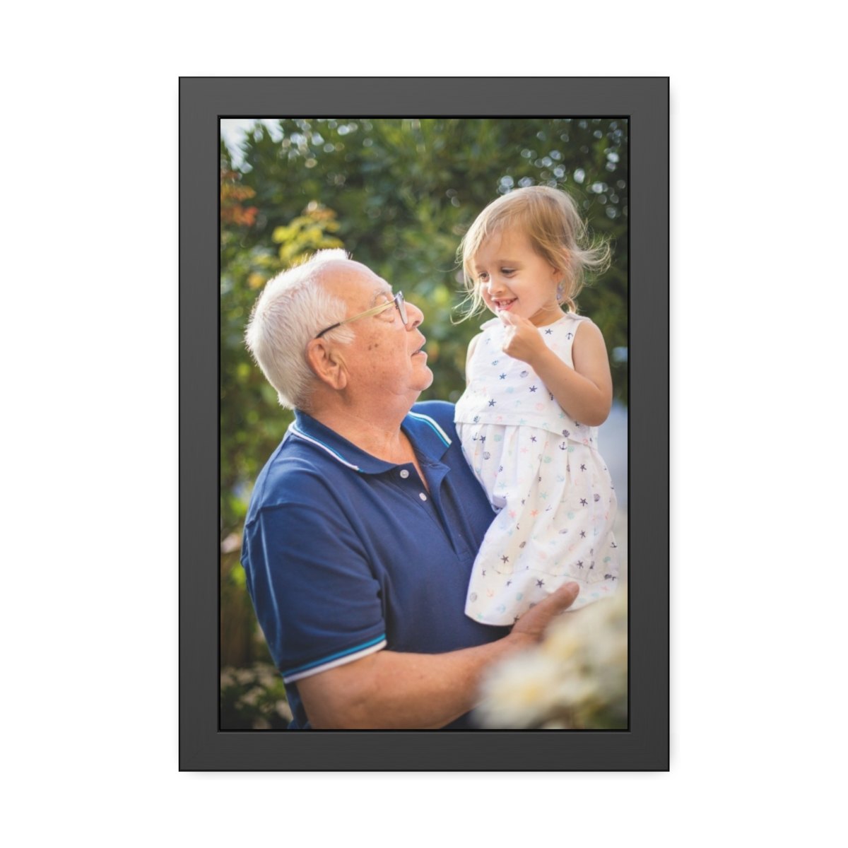 Framed print: Front