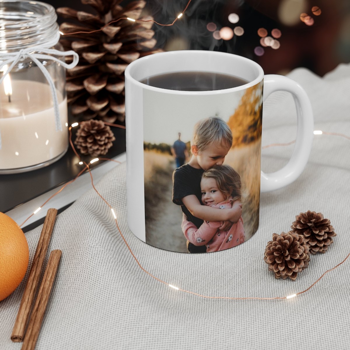 Mug: In a setting