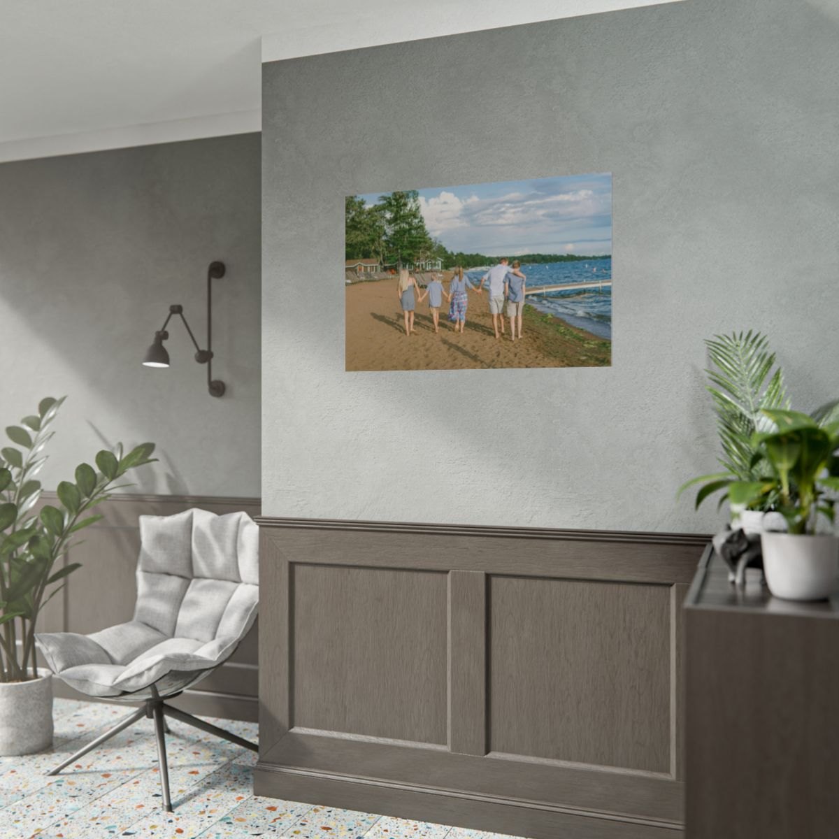 Photo print: In a setting